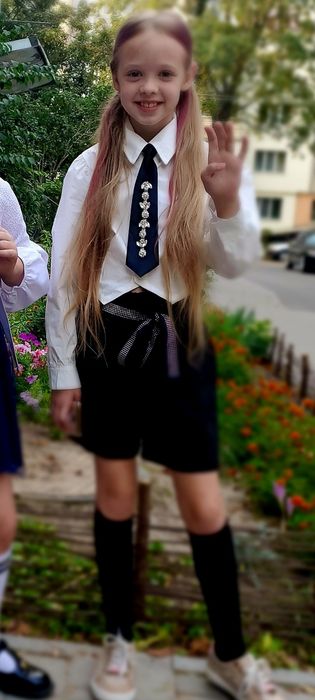 Сорочка з шортиами класична шкільна