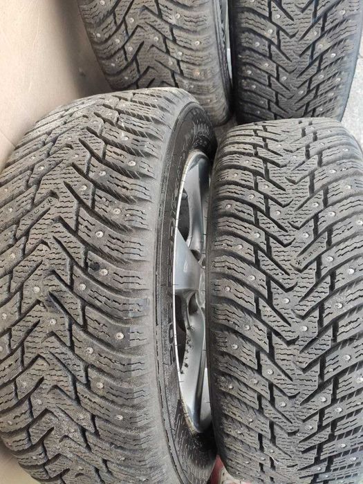 Комплект зимних колес R16 (Hakkapeliitta 8) на дисках Mazda 3, 5x114.3
