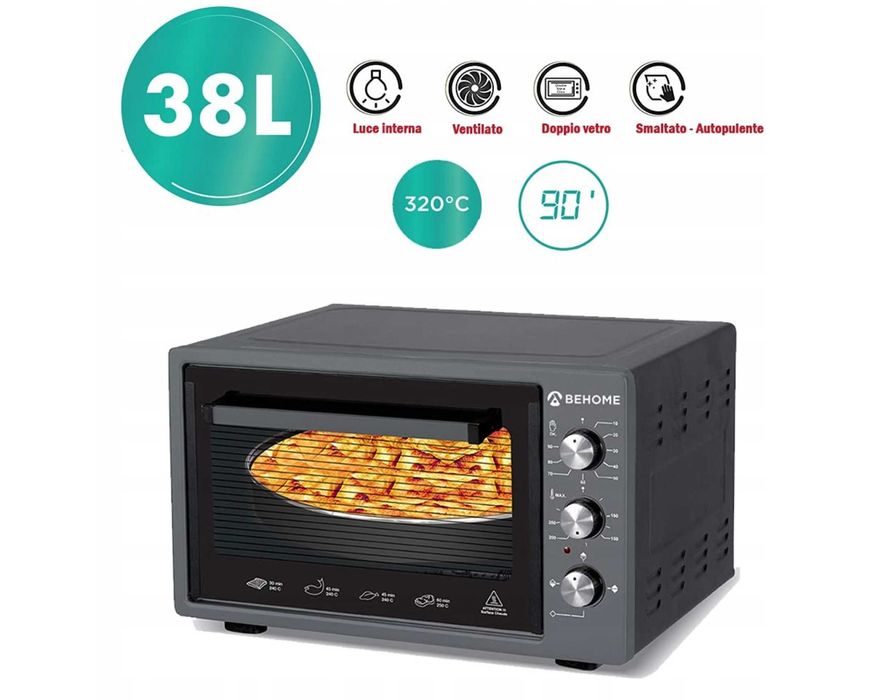 Mini piekarnik BeHome FSV38 1500W 38L Wentylowany