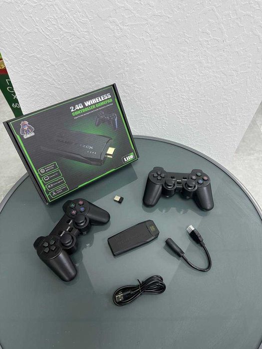 Ігрова ПРИСТАВКА на 2 джойстика + 10.000 ігор! Портативна КОНСОЛЬ!