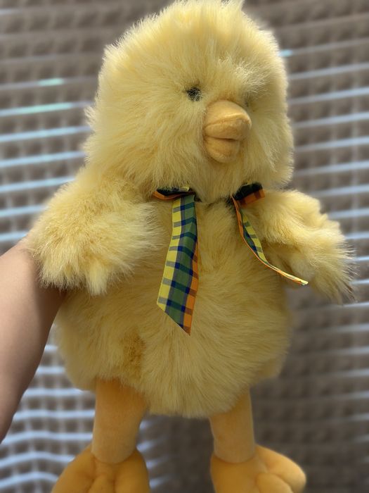 Мʼяка іграшка ципля