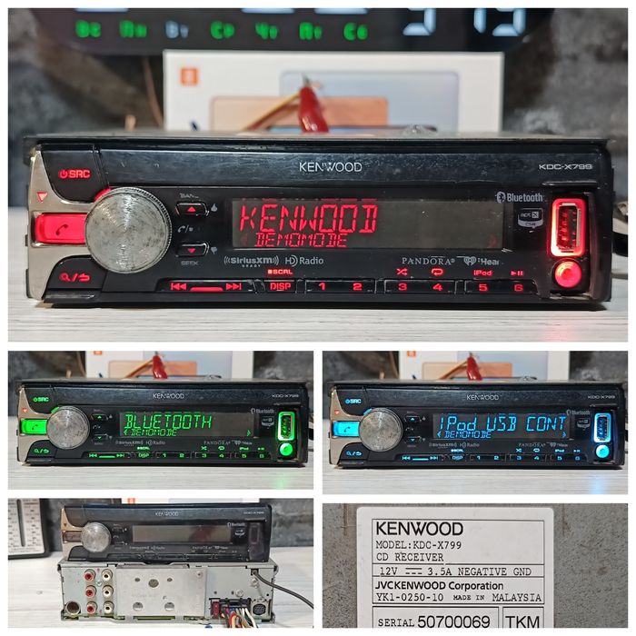 Процесорний Kenwood серії  kmm,kdc та kmr(Bluetooth audio system)
