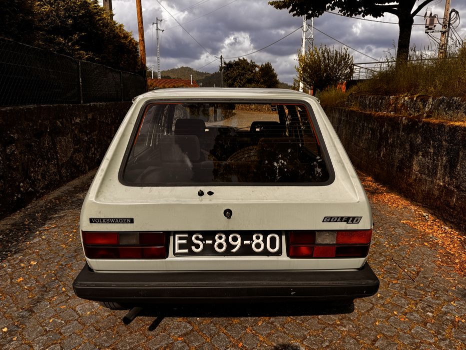 Golk mk1 1980 carro classico