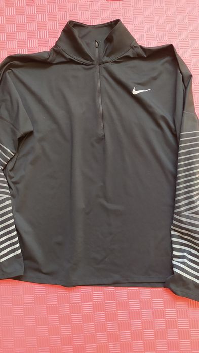 Nike dri-fit 1/3 zip лонгслів, розмір XL.