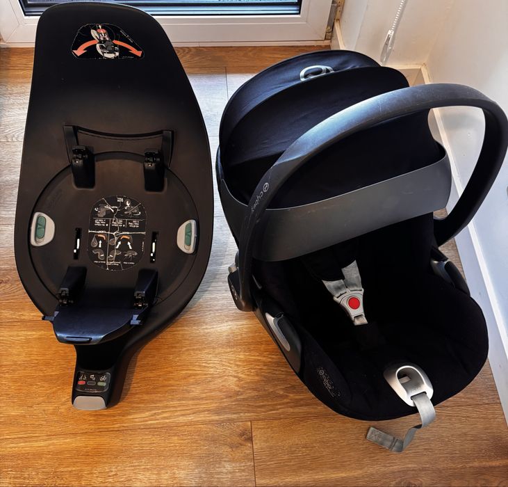 Cybex cloud isize z z bazą obrotowa, fotelik samochodowy