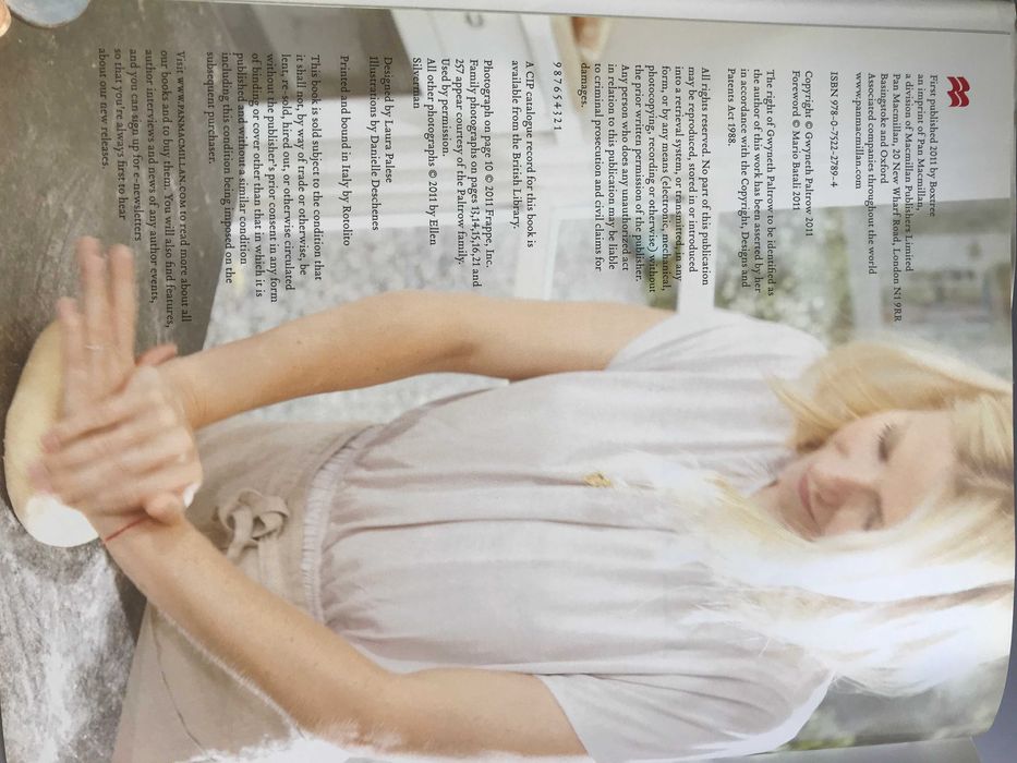 "Notes from my Kitchen Table" de Gwyneth Paltrow