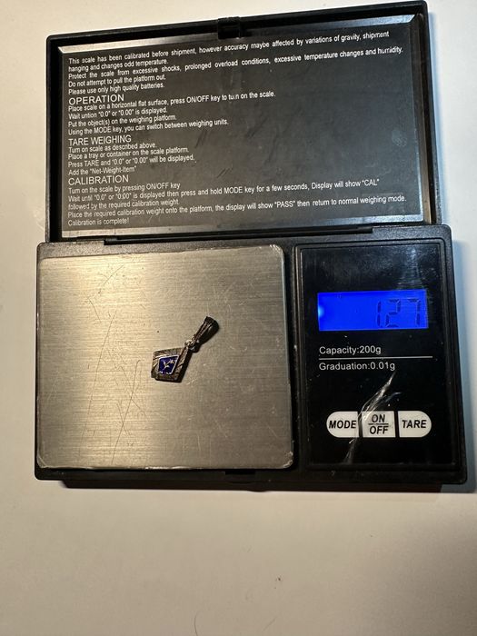 Кулон подвеска срібло 800