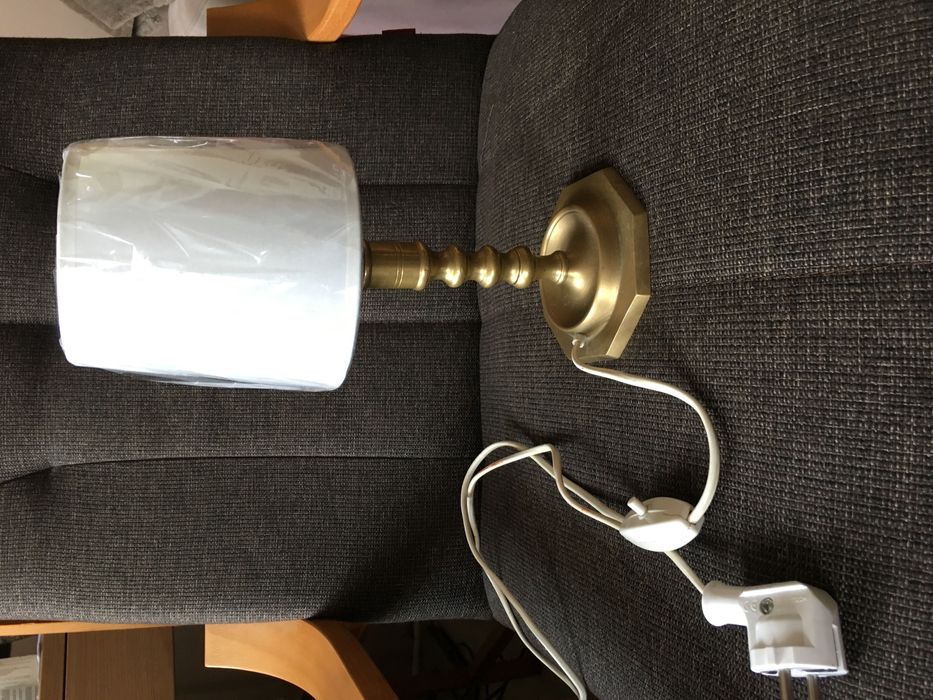 Lampa mosiezna miedziana Boho Art deco styl loft retro