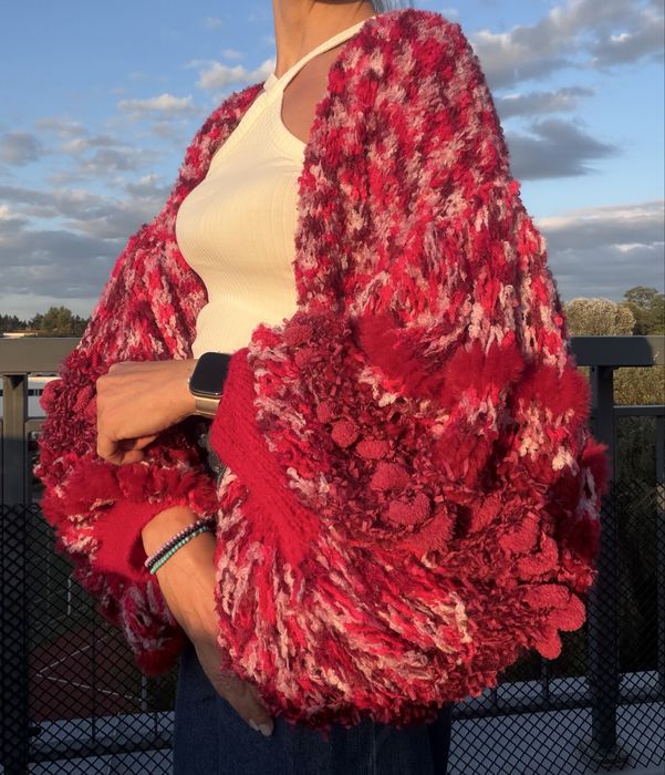 Sweter handmade och paproch zara MLE