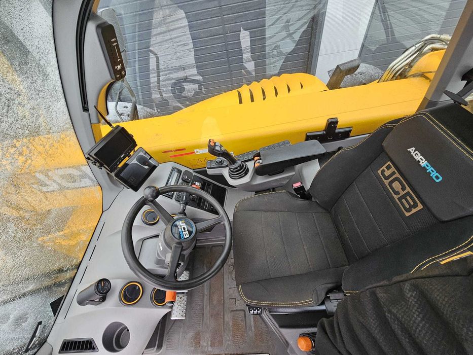 JCB 560-80 AGRI PRO 2987h Dualtech Pneumatyka Centralne smarowanie Ful