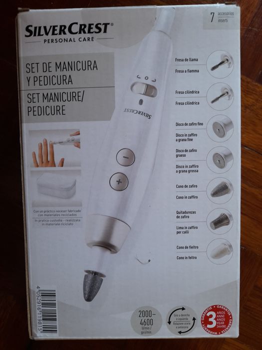 Conjunto de Manicure/Pedicure NOVO