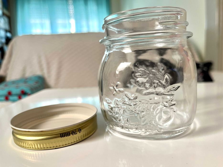 Frasco de vidro Quattro Stagioni 70mm