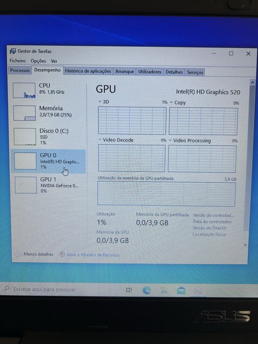 Portátil Asus X556U Intel i7 500GB SSD