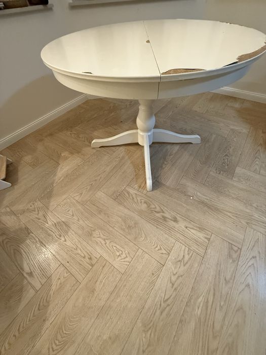 stół ikea ingatorp do renowacji