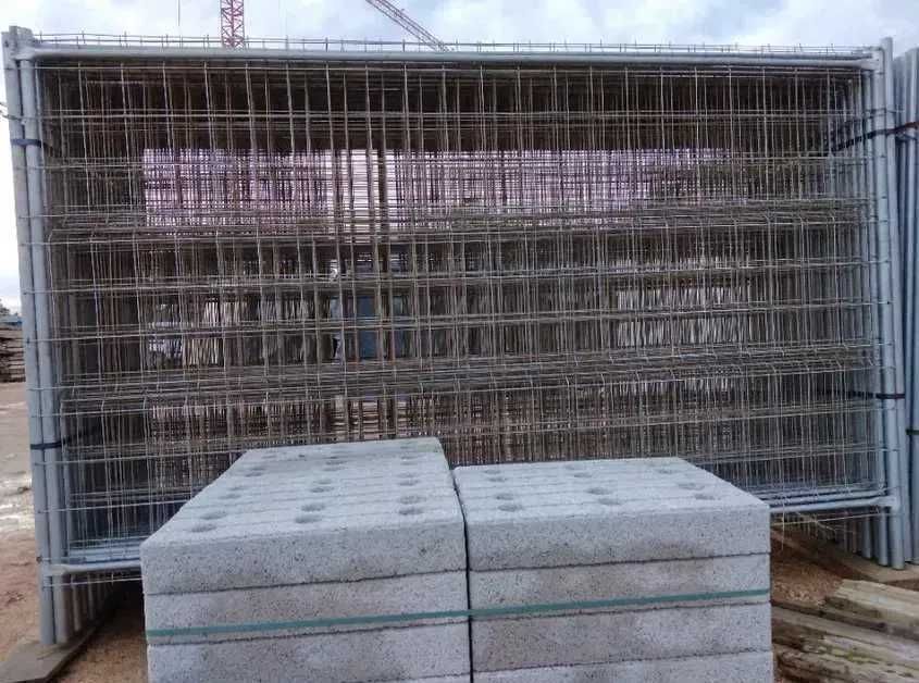 Painel Rede ou Barreira de Vedação Zincada Reforçada - Novo