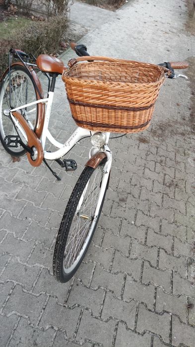 Rower damski damka GOETZE 28" biały, przerzutki nexus Leszno • OLX.pl