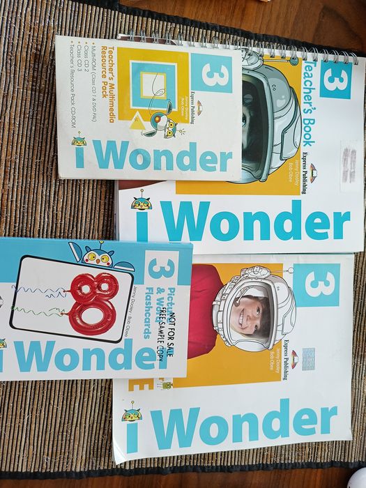 I Wonder 3 podręcznik nauczyciela + multimedia resource pack + picture +  vocabulary and grammar