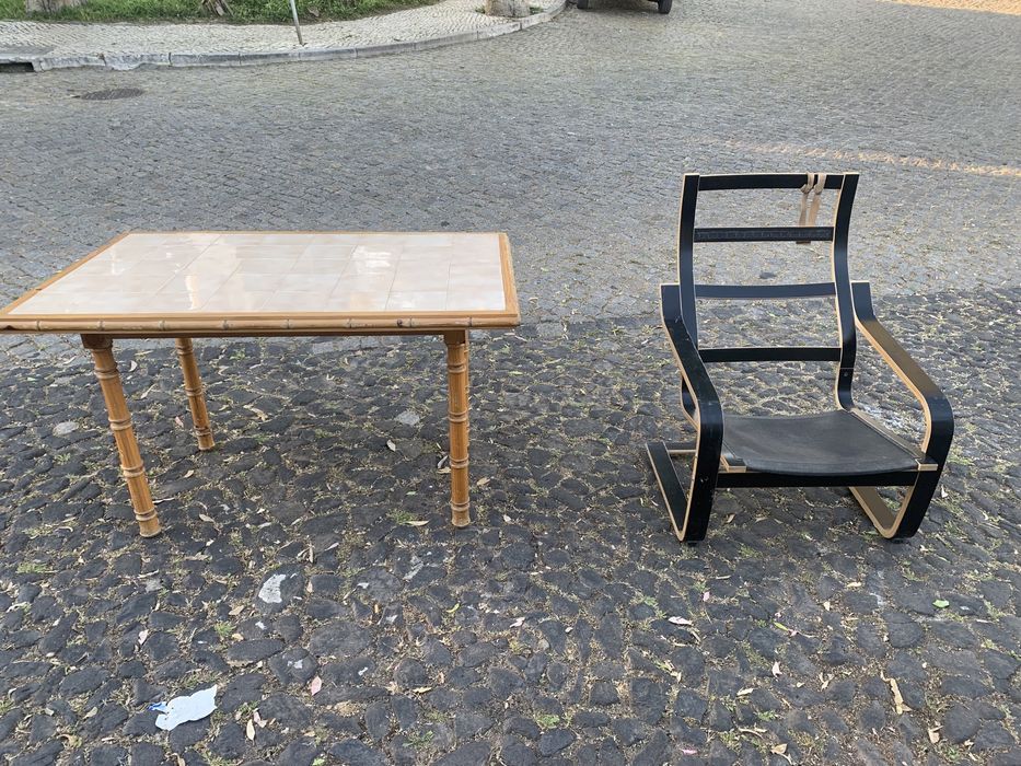 Mesa desmontavel ,caderia