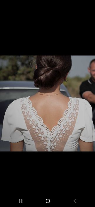 Платье белое, для росписи или фотосессии