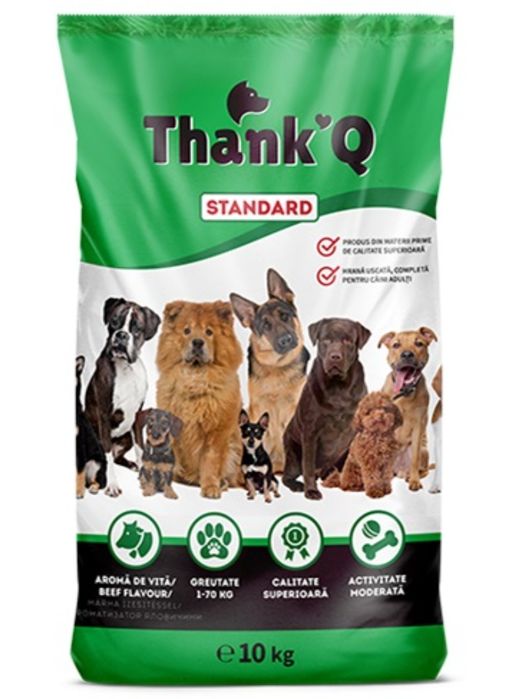 Корм для собак шинка, курка, баранина. Thank'Q 10кг. Собачий корм