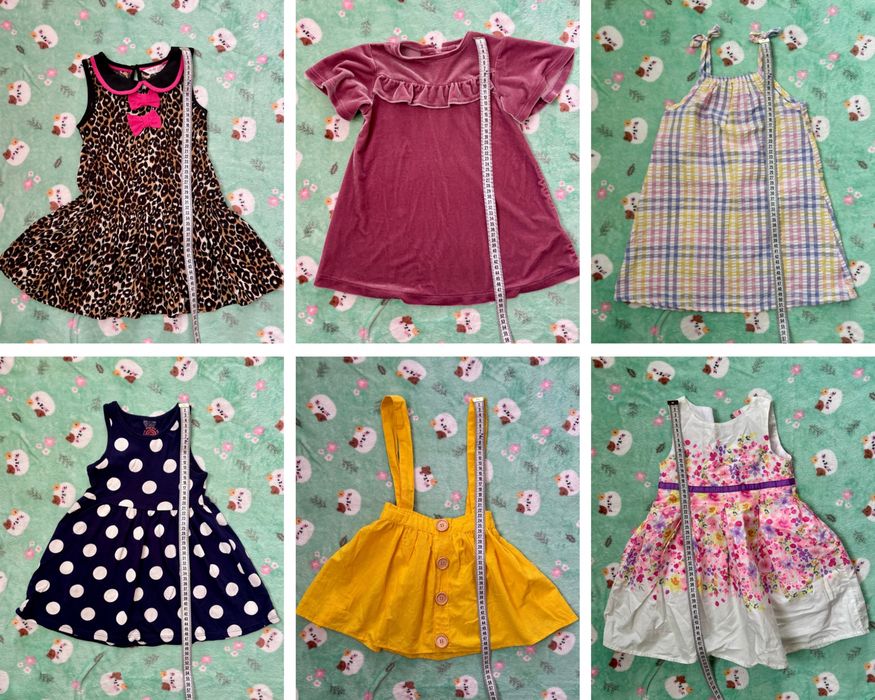 Пакет літніх речей для дівчинки 92 розмір