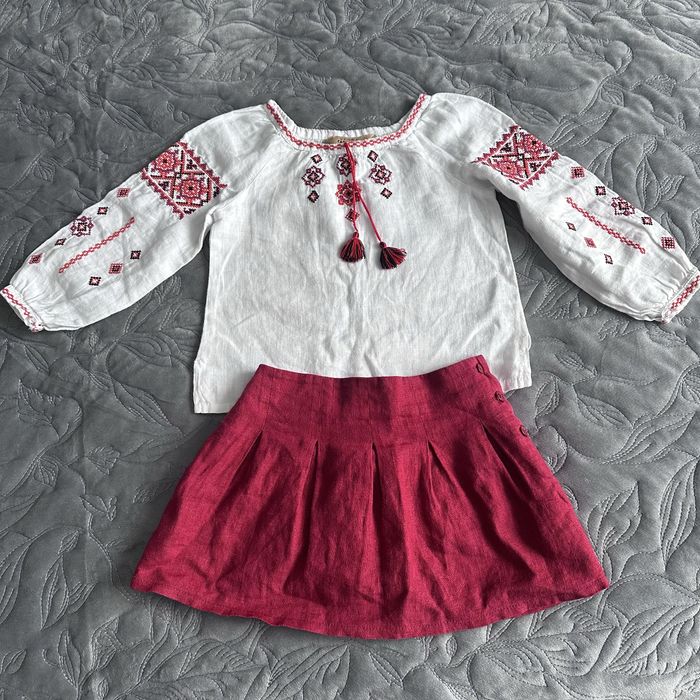 Набір вишиванок для дівчинки 98-104