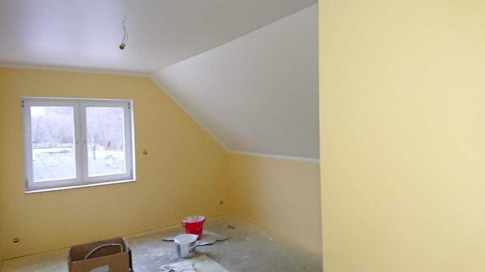 Szpachlowanie natryskowe, Gładzie, Wykonczenia, Remonty, Malowanie