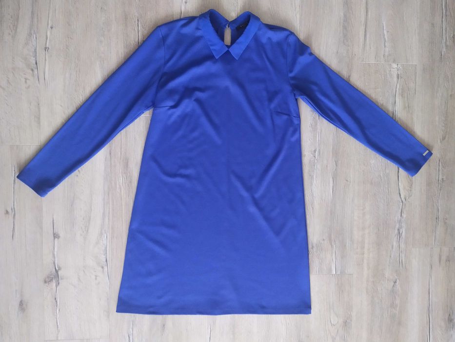 Elegancka SUKIENKA niebieska MOHITO damska r. XL