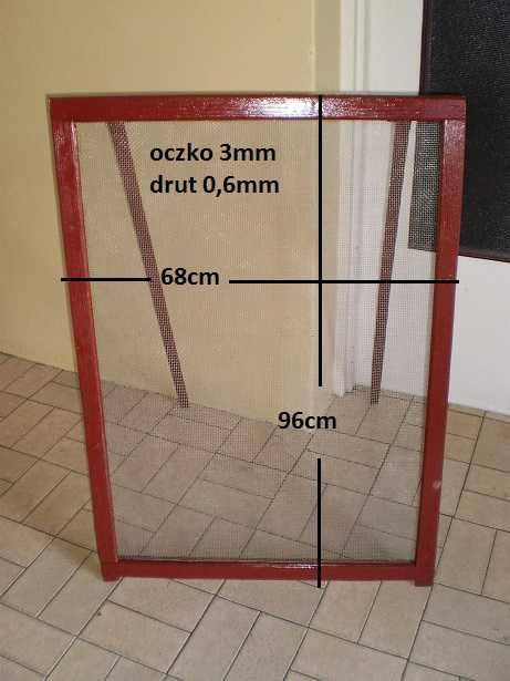 sito z siatki pobielanej