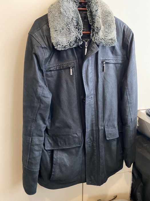 Мужская кожаная куртка с подкладкой
JCC collection (пр-во ЕС)