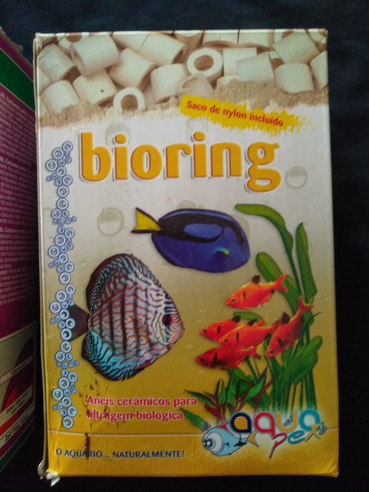 PROMOÇÃO AQUÁRIO: Decoração, Carvão Ativo e Anéis Cerâmicos Filtrantes