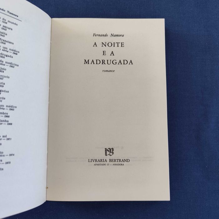 Fernando Namora - A Noite e a Madrugada