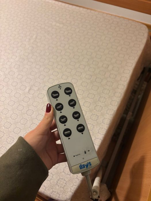 Cama articulada eletrica com colchão anti-escaras