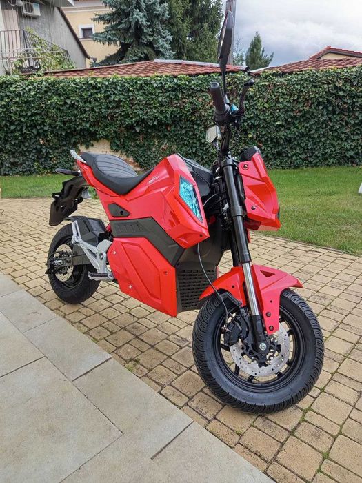 Электромотоцикл PYTHON Электробайк 2800W, шлем в подарок, гарантия 12