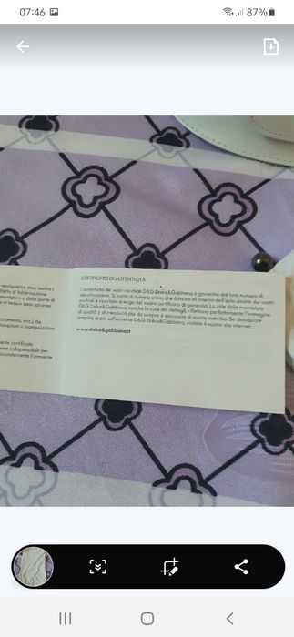 Etui do okularów D&G
