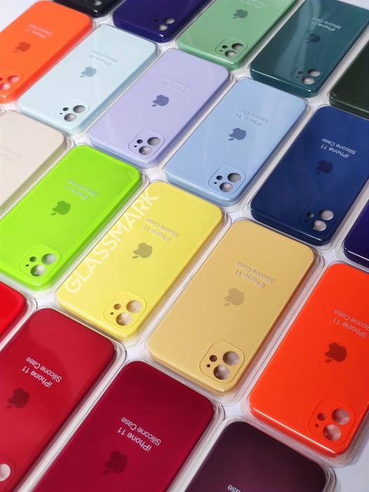 Квадратный чехол для iPhone 11 чохол з квадратними бортами айфон 11