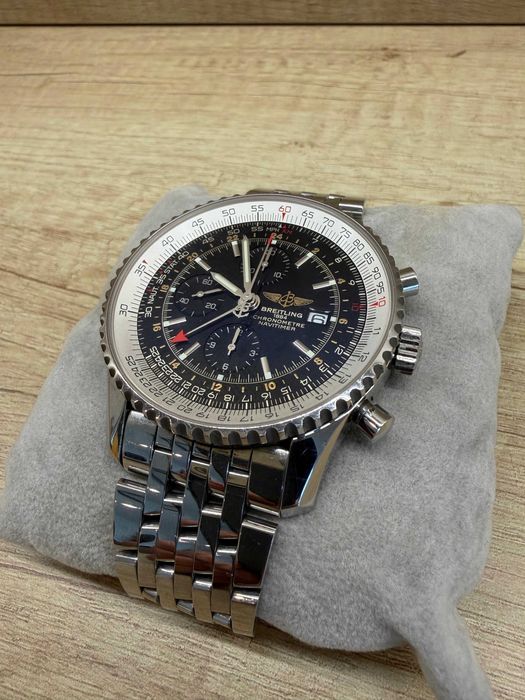 Relógio Breitling World GMT 46mm Full Set