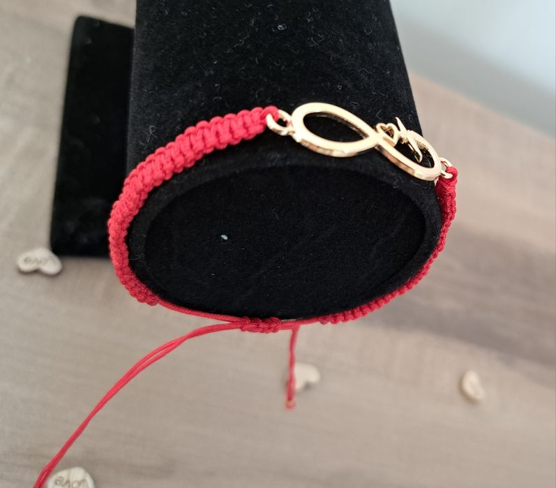 Bransoletka pleciona Miłości nieskoczonosci linia życia