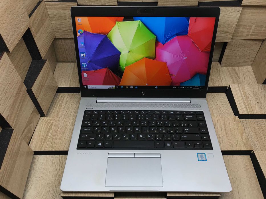 №4153 Ноутбук HP Elitebook 840 G5 14" FHD IPS/i5-7300U/8Gb/SSD256