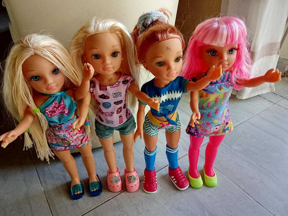 4 bonecas nancy como novas