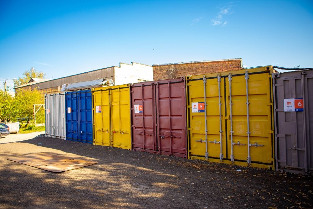 Оренда контейнеру/боксу BigBox 20 футів (15 м²) в Києві