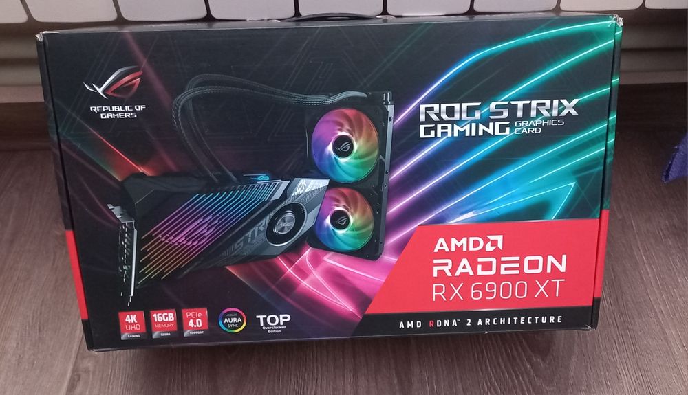 Игровая Видеокарта Asus Rog Strix 6900XT Top 16GB