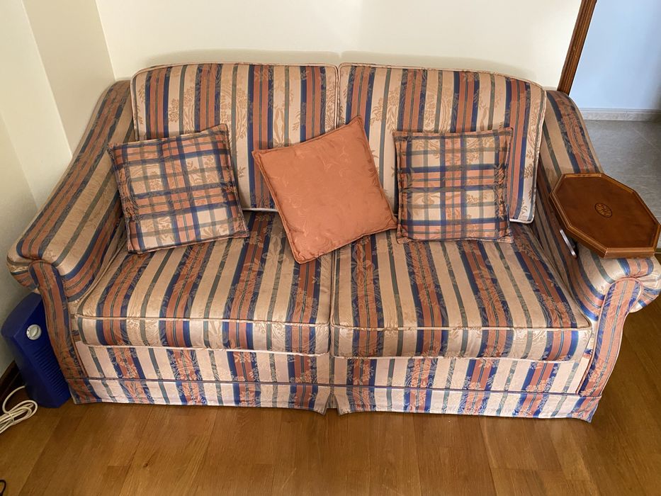 Sofa cama sofa peq e puf