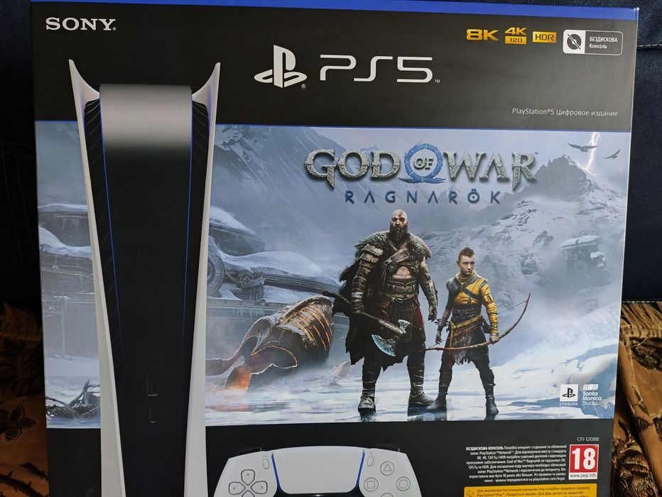 Коробка от Playstation 5 Digital (Fat)