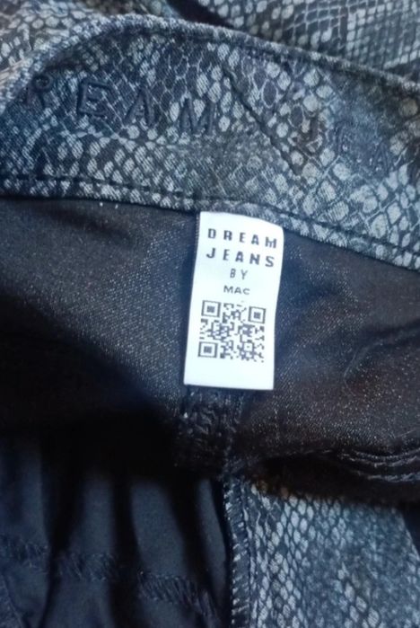 Proste spodnie z wzorem rozmiar M