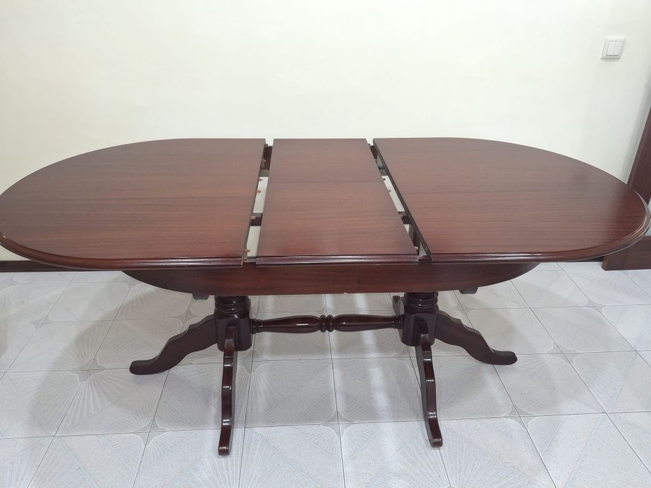 Mesa madeira como nova