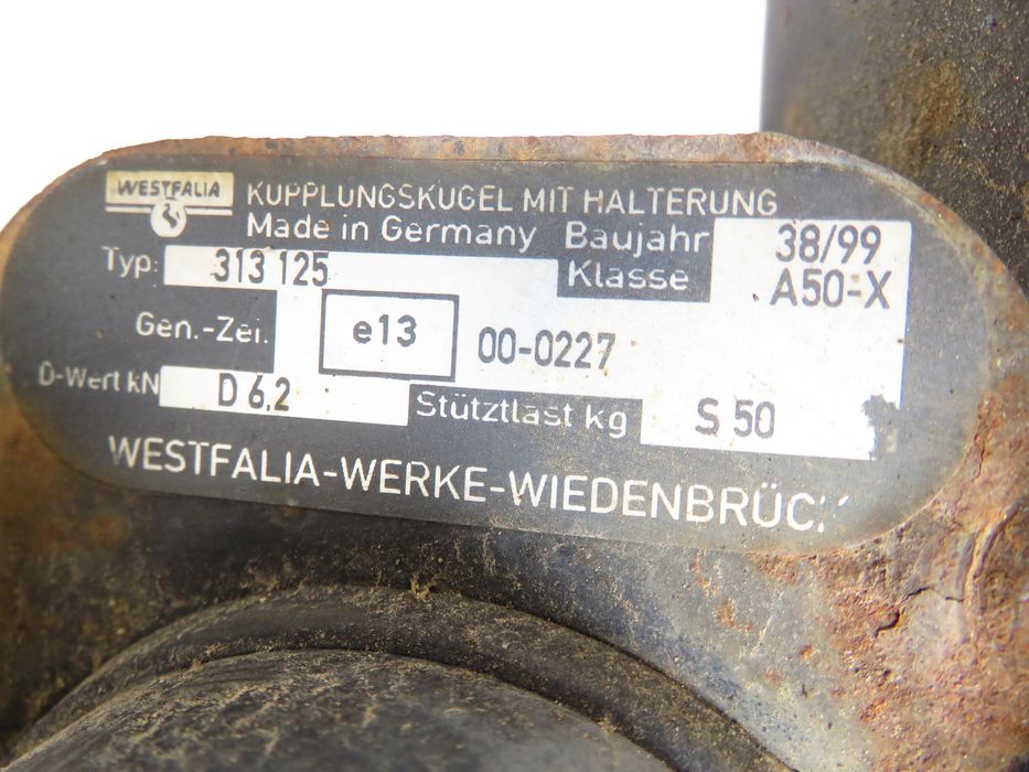 Hak Mercedes W168 - 313125