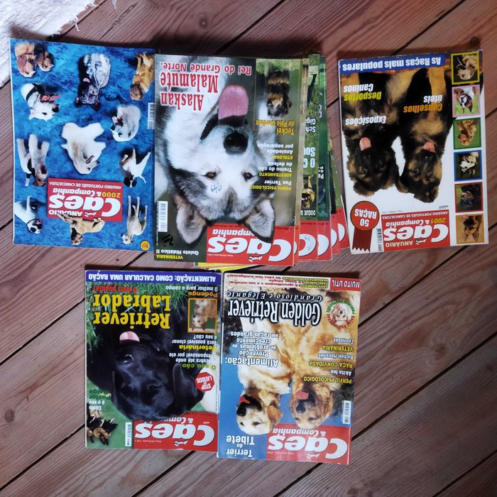 Revistas sobre cães