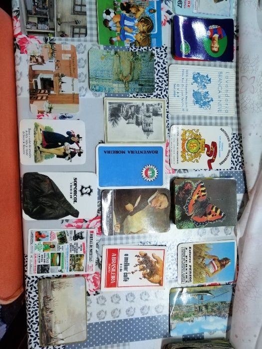 Calendários diversos anos 80/90