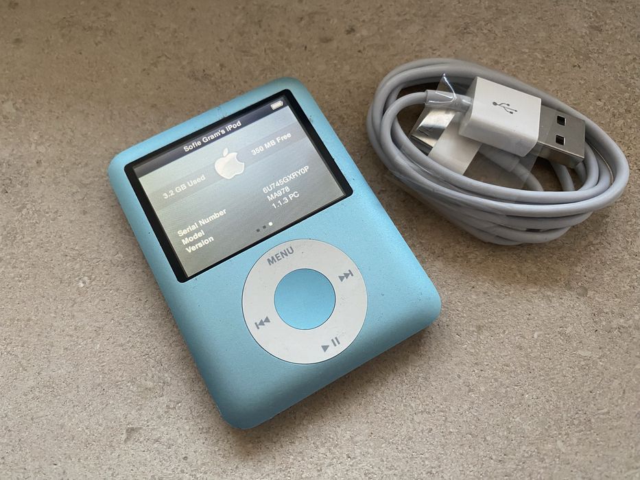 Ipod nano 3. 4gb azul